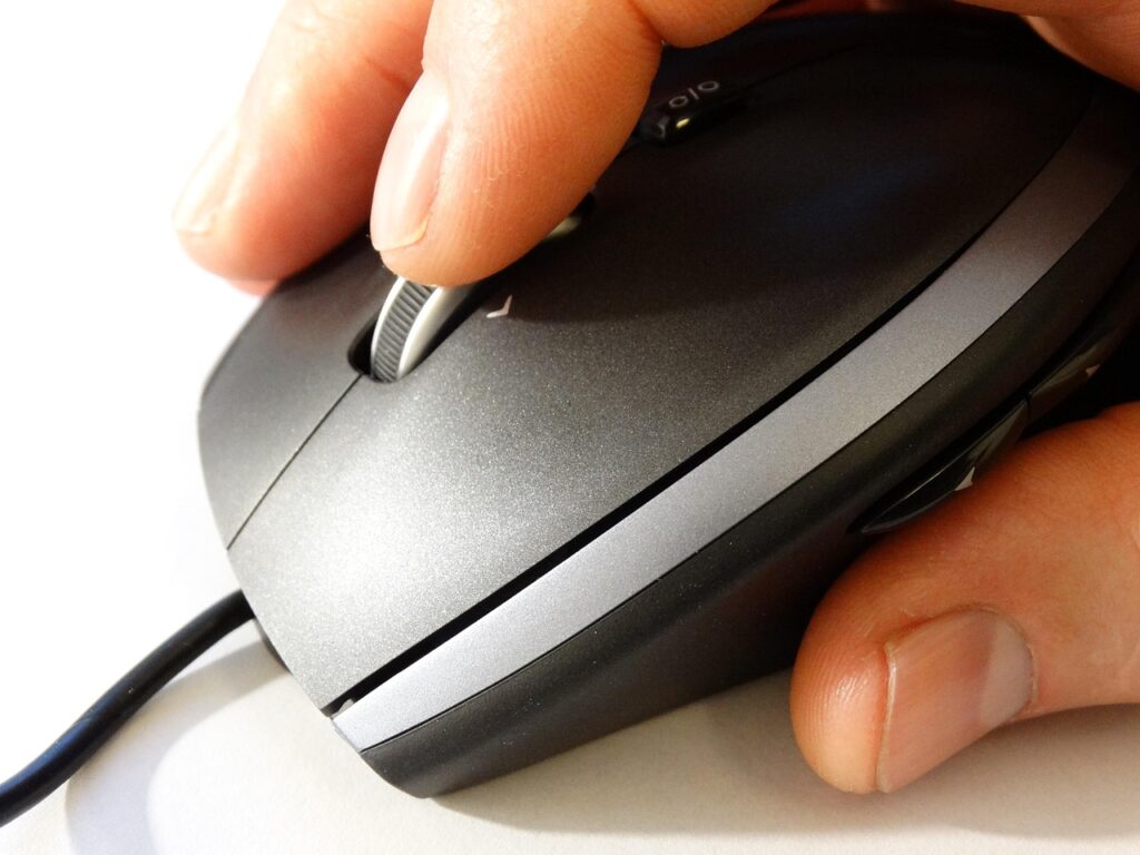 computer mouse, mouse, pc, computer accessories, scroll, click, scroll, click, click, click, click, click